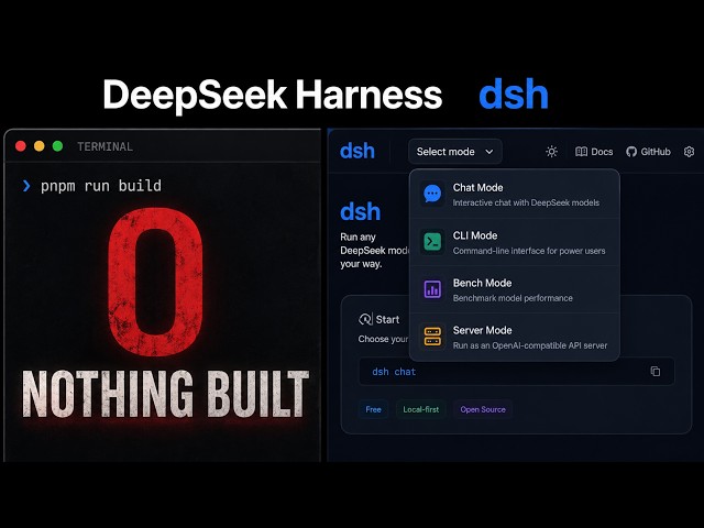 DeepSeek Harness: I Cloned It And The Build Lied To Me