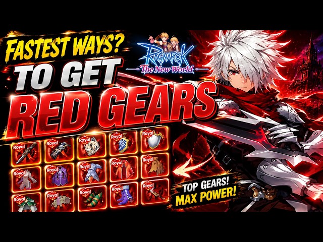 FASTEST Way to Get RED GEAR! Ragnarok: The New World F2P Guide