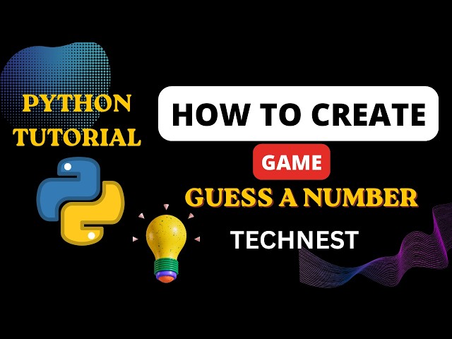 HOW TO CREATE GUESS NUMBER GAME USING PYTHON /PYTHON GAME CREATION/PYTHON TUTORIAL USING VS CODE