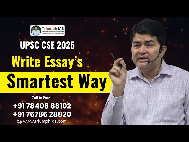 Essay Writing: Simple Tips & Tricks to Score High in UPSC CSE 2025
