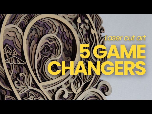 How I Took My Laser Cut Art to the Next Level (And How You Can Too)