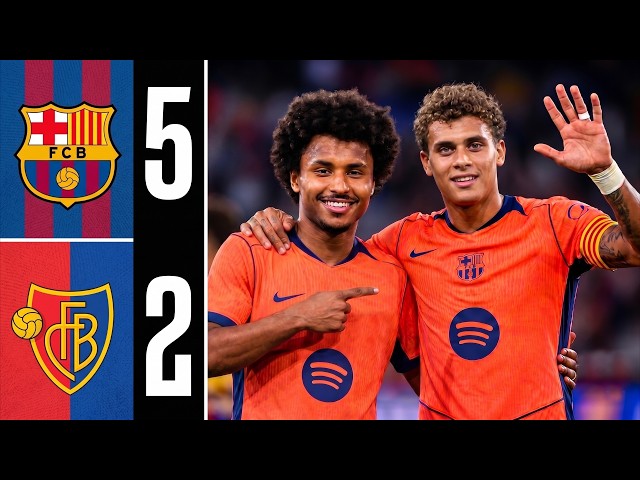Barcelona vs Basel | Extended HIGHLIGHTS | Pre-Season 2026/27