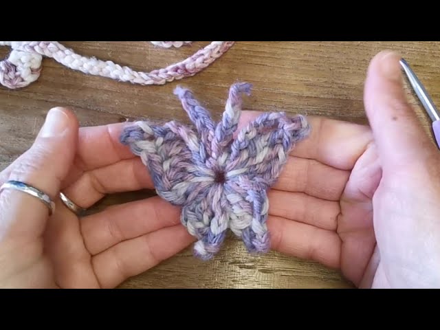 How to make a quick and easy crochet butterfly