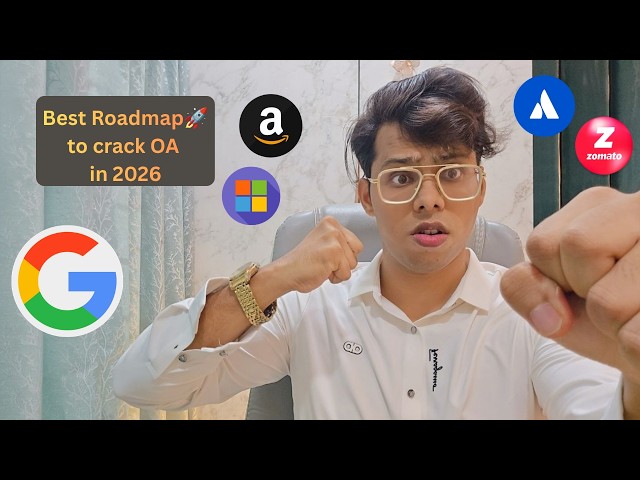 Best Roadmap🚀to crack Online Assessments (OAs) in 2026