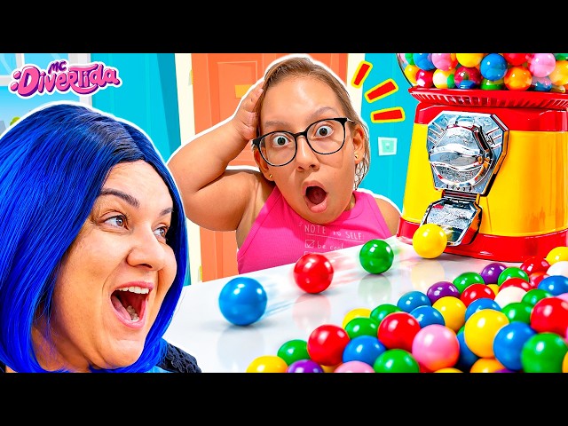Historias sobre estar ENFERMO para niños: Maria Clara ayuda a la maestra enferma - MC Divertida