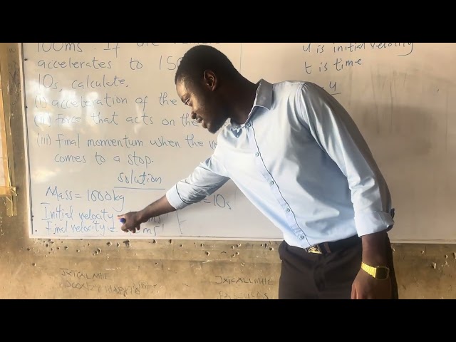 Momentum & Acceleration Made Easy with Sir Daniel | WASSCE/BECE Science Explained!