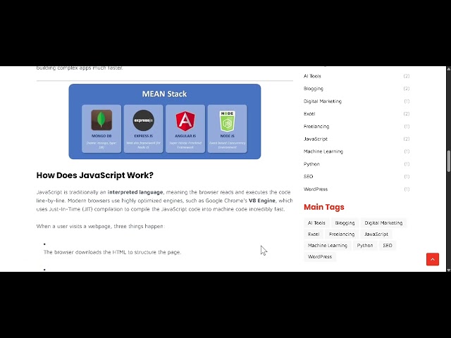 Introduction to JavaScript: The Language of the Web