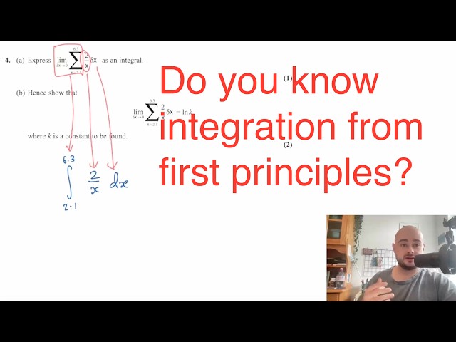 (Integration) Edexcel A-Level Maths: June 2022 Paper 1 Question 4