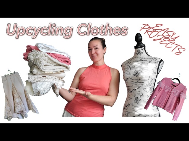 Upcycle your old clothes l Easy upcycle project ideas