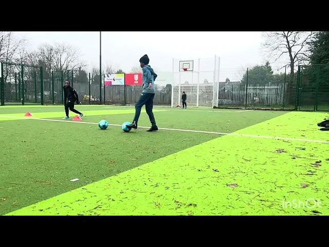 Day 2 practice with villa academy kids…