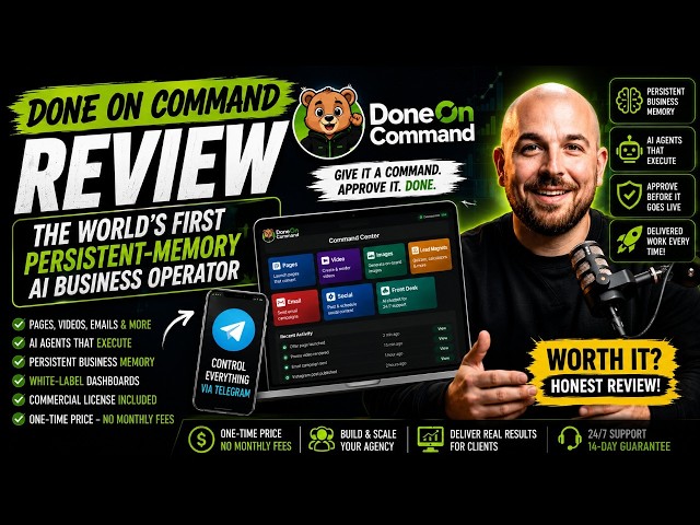 Done On Command OTO 1-5 🔴 Done On Command Bundle + OTOs 🔴 Done On Command OTO + Review + Bonuses