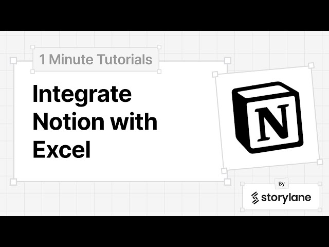 How to Integrate Notion with Excel | 1-Minute Tutorials