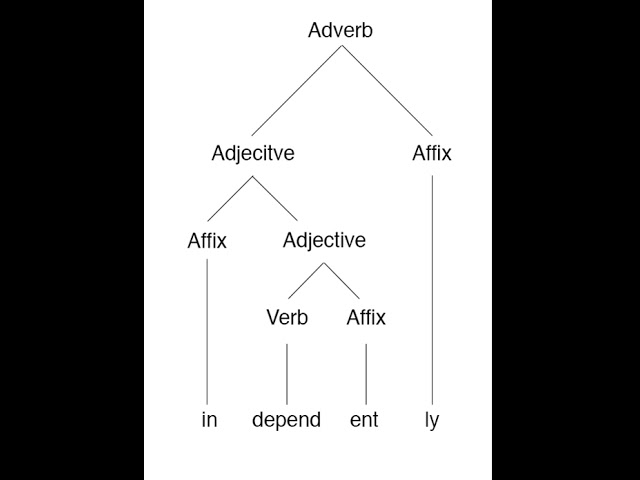 Morphology (linguistics) | Wikipedia audio article