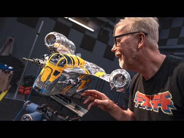Filming the New Razor Crest Model for The Mandalorian and Grogu!