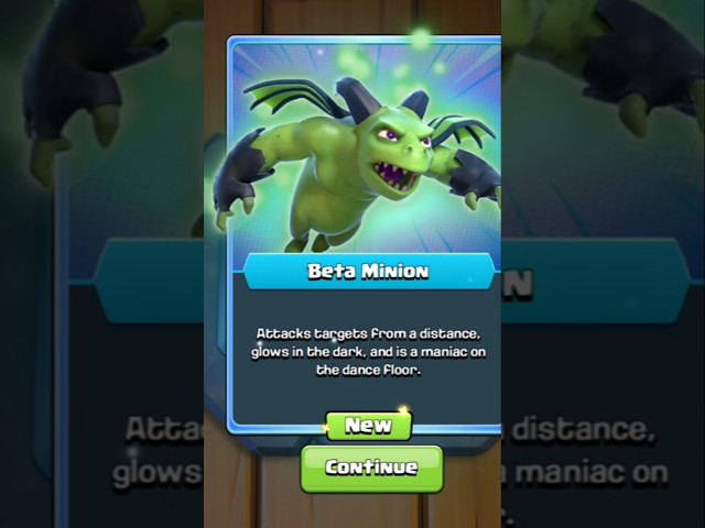 Finally Beta Minion Claim Card!😱 #coc #gaming #attack #views #viral