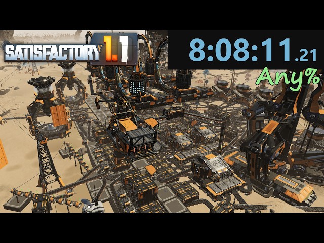 [NMG] Satisfactory Any% in 8:08:11!