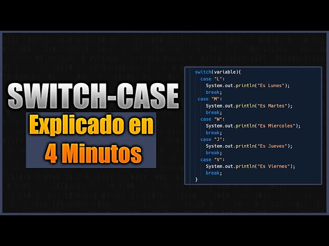 💻 Switch-Case Structure: What is it and how is it used? 💻 | How does a switch-case work?