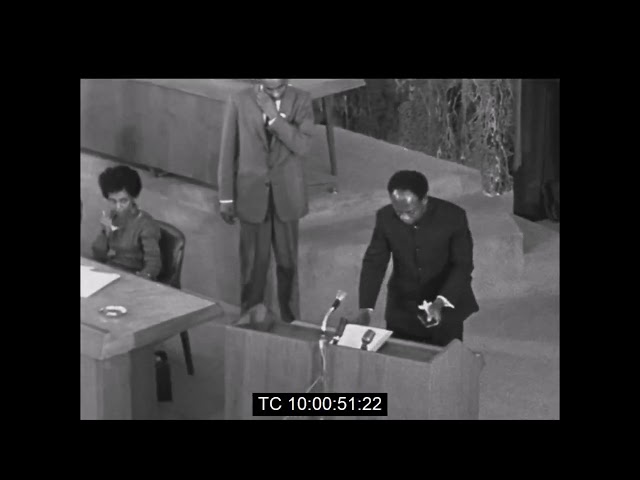 Nasser, Nkrumah and Ben Bella Call For African Unity at First O.A.U. Summit | May 1963