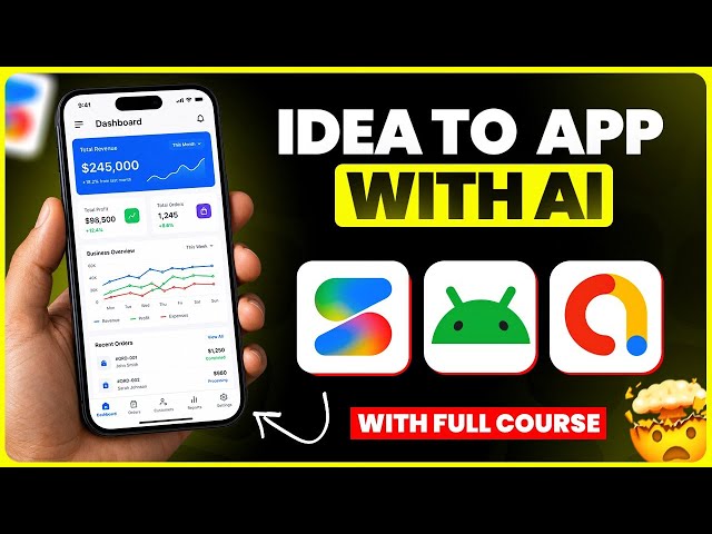 Create an Android App with AI in 30 Minutes | No Code Needed
