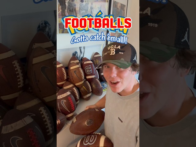 BEST COLLECTION IN THE GAME 🤝#sports #athlete #football #collegefootball #crazy #bts #nfl