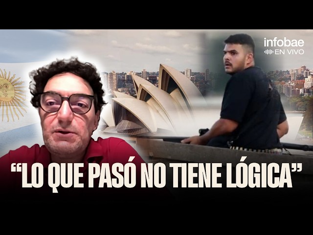 Es ARGENTINO, vive en SIDNEY y CUENTA lo SUCEDIDO en el ATENTADO