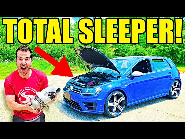 I Turned My Golf R Into An ABSOLUTE MONSTER With A Bigger Turbo & INSANE Exhaust! SOUNDS SO GOOD!