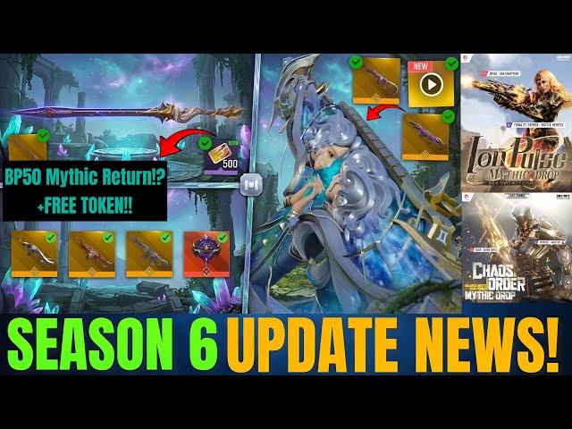 INSANE Season 6 Update! Mythic Oden & BP50 RETURN! 😱🎯