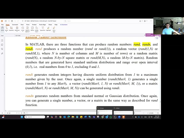 CET3464C - MATLAB - Lecture 5