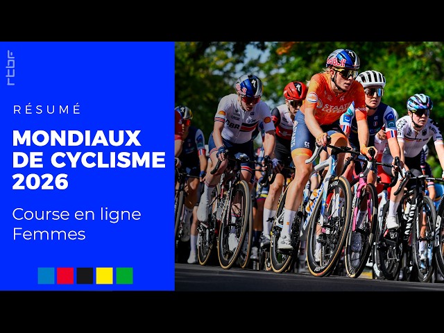 Cycling World Championships: Women's Road Race Highlights