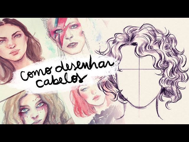 Como desenhar CABELOS