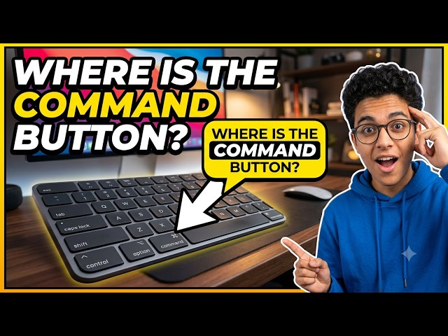 Where is the Command Button on a Keyboard | How to Find the Command (⌘) Key on Any Keyboard