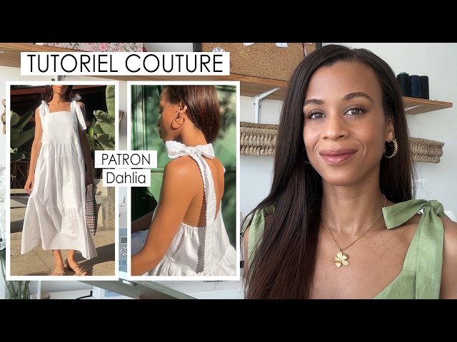 👗 Sewing a tiered dress 👗 // THE DAHLIA TOP/DRESS PATTERN version 3