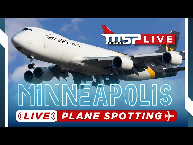🔴 LIVE NONSTOP TWIN CITIES AIRPORT ACTION! ✈ MSP/KMSP AIRPORT ✈ 5/20/26