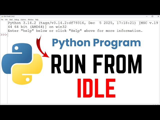 How to Run Python Programs Using Python IDLE | Interactive & Script Mode Explained
