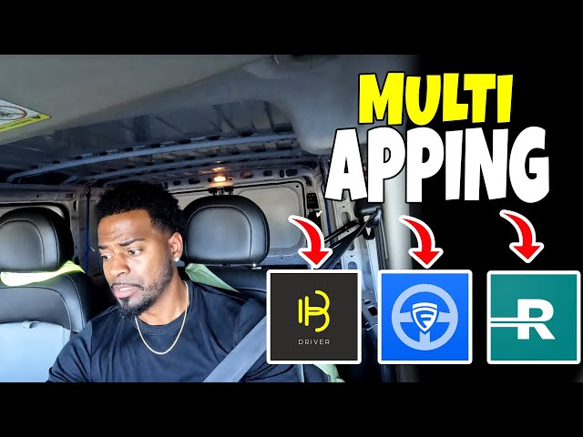 MULTI APPING my way through the gig-apps today | SHORT DAY | RIDE ALONG | CARGO VAN BUSINESS