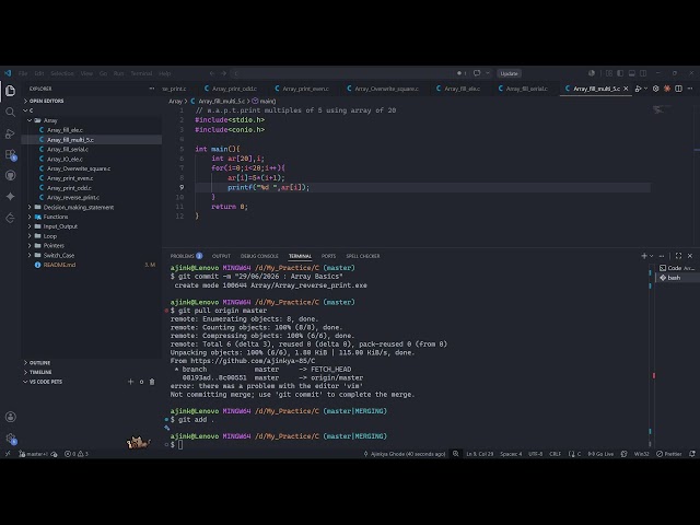 [ Day 3 ] Documentation |  C Practice | Problem Solving & Logic Building