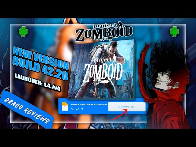 NEW ZOMDROID 1.4.7v4 UPDATE NOW RUNS PROJECT ZOMBOID BUILD 42.20 ON ANDROID PHONES!
