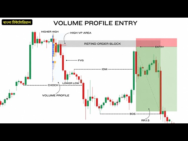 আমি যদি Volume Profile আগে জানতাম… অন্য কিছু শিখতাম না! ICT + SMC + SNR Secrets বাংলা
