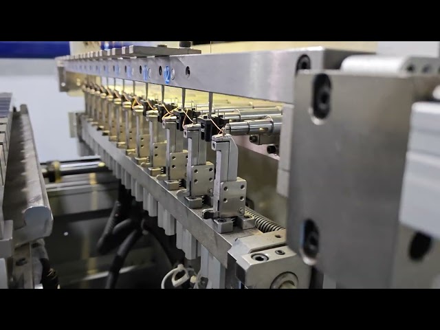 UU10.5 & UU9.8 EMI Line Filter Coil Automatic Winding Machine (12 Spindle) Indian Supplier