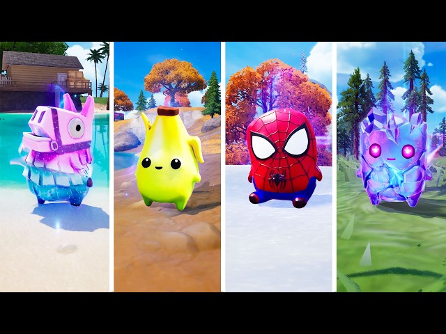 How to Find 4 NEW SPRITES in Fortnite! (HUGE Update)