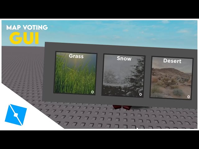 ROBLOX Tutorials: How to Make a Map Voting System GUI