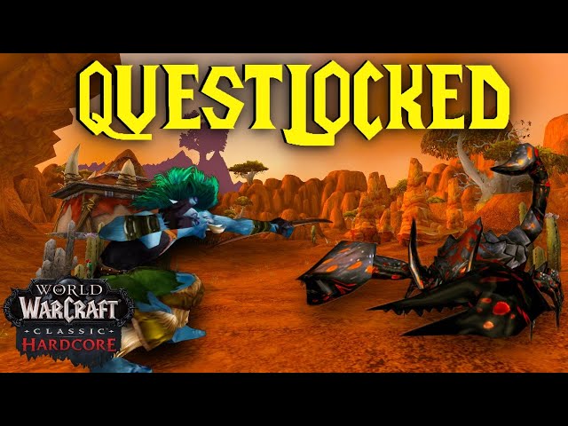 Can I SOLO Every Quest in Hardcore Classic WoW zone by zone? Questlocked Episode 1