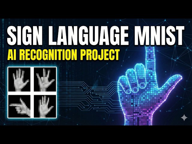 Sign Language Recognition Using CNN and MNIST dataset