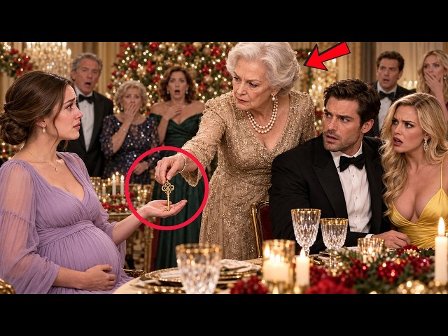 His Family Seated the Mistress Beside Him at Christmas — Then Grandma Handed His Pregnant Wife the O