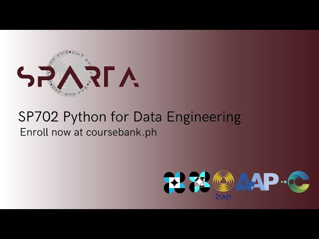 SP702: Python for Data Engineering