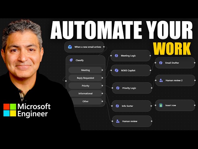 NEW Microsoft Workflows Will Automate Your Work | Masterclass By a Microsoft Engineer