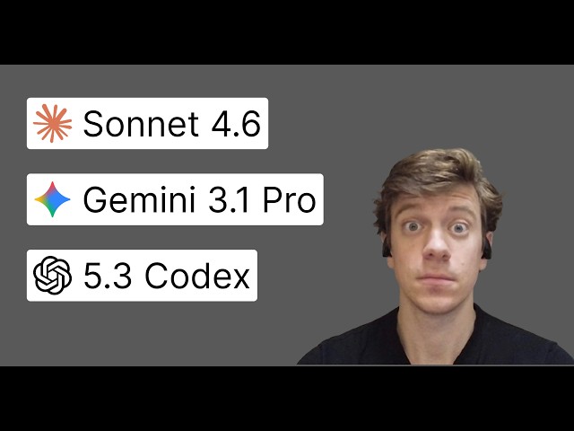 FULL CODING COMPARISON: Sonnet 4.6 vs Gemini 3.1 Pro vs 5.3 Codex