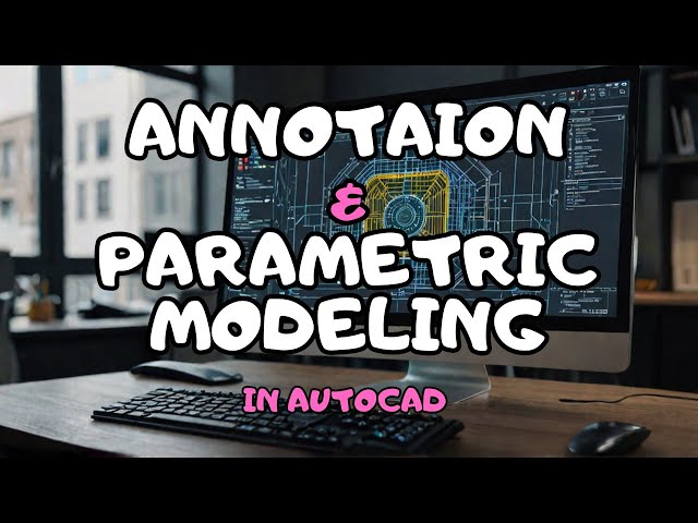 ANNOTATION and PARAMETRIC Modeling in AutoCAD