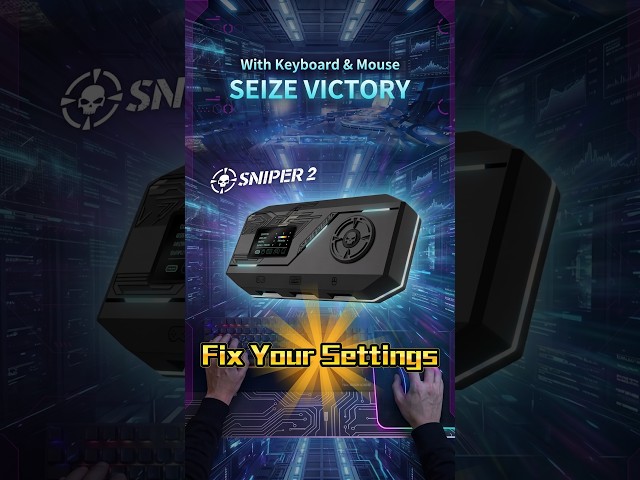 Brook Sniper 2 Mouse Lag or Inconsistent Aim Fix Your Settings #Sniper2 #PS5 #NS2 #Switch2 #Xbox
