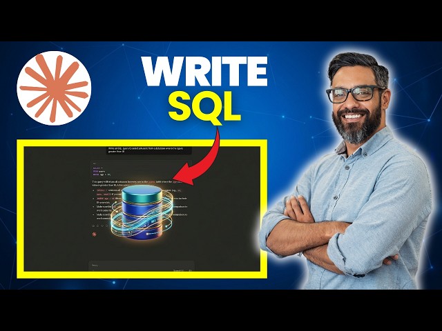 How to Use Claude AI to Write SQL Queries - Tutorial
